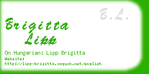 brigitta lipp business card